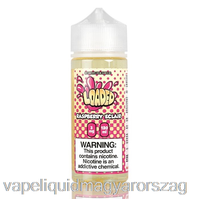 Málna Eclair - Töltött E-liquid - Kíméletlen Gőzök - 120 Ml 0mg Vape E Cigi